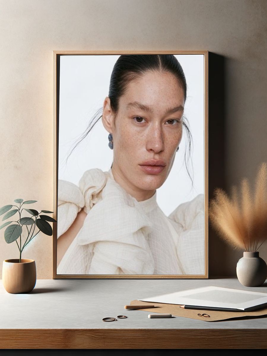 Editorial Portrait Photography Poster. — room view 2