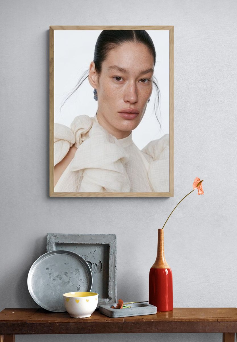 Editorial Portrait Photography Poster. — room view 3