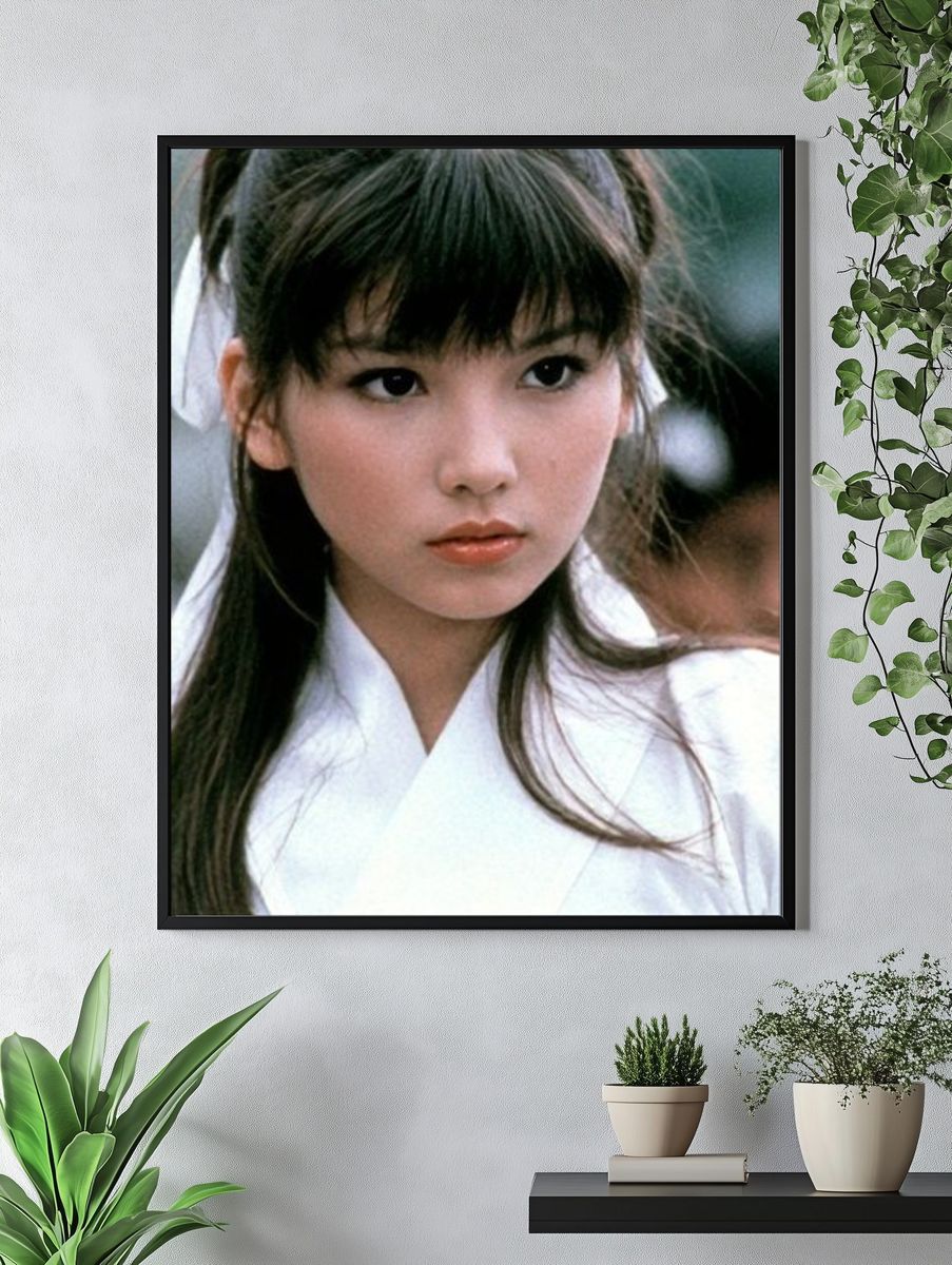 Portrait of a Young Woman Photography Poster. — room view 4