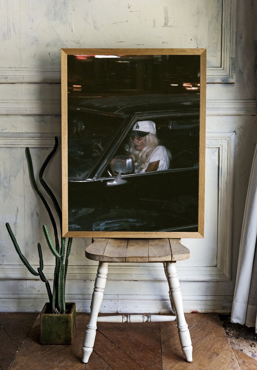 Night Drive Portrait Poster. — room view 1