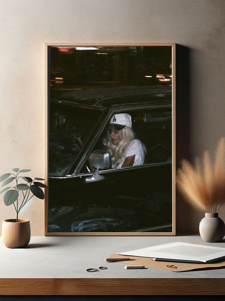 Night Drive Portrait Poster. — room view 2