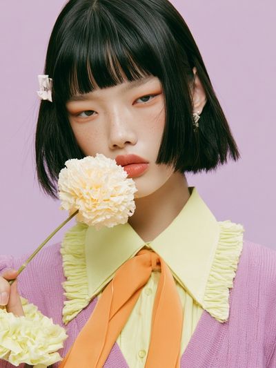 Pastel Fashion Portrait Poster. poster