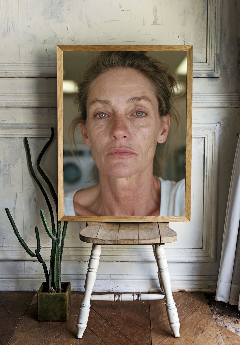Intimate Portrait Photography Poster. — room view 1