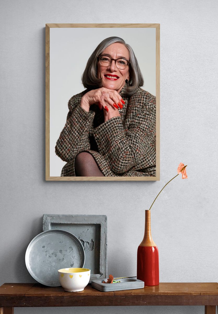 Elegant Senior Portrait Poster. — room view 3