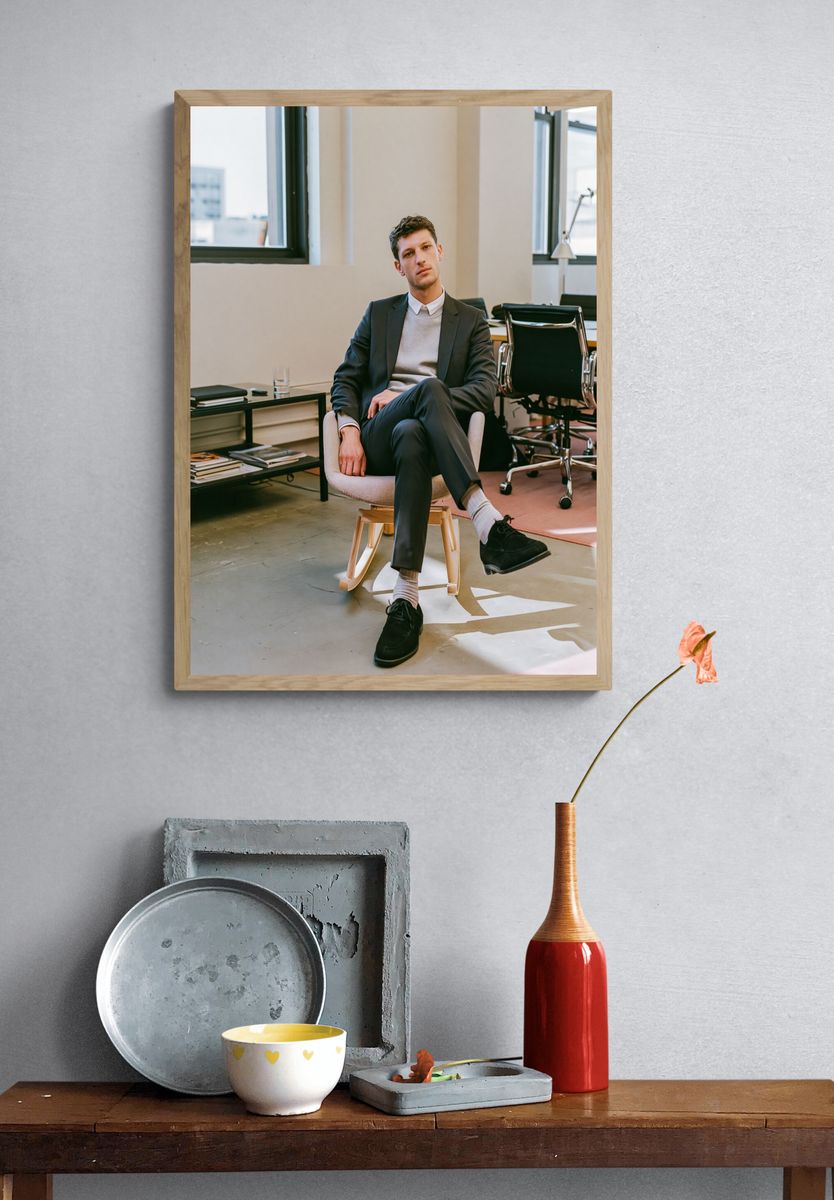 Modern Office Portrait Print. — room view 3