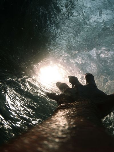 Inside the Wave Photography Poster. poster