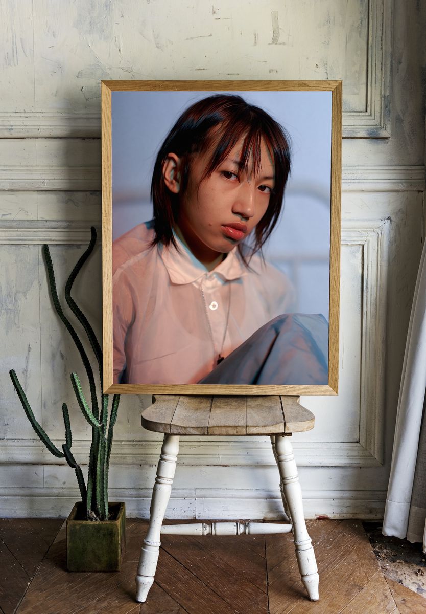 Soft Portrait Photography Poster. room preview