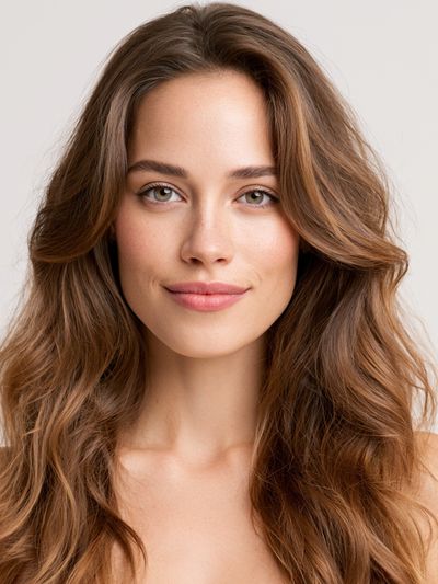 Elegant Woman Portrait Print. poster