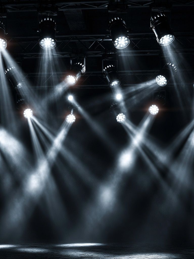 Stage Spotlights Photography Poster. poster — photography art