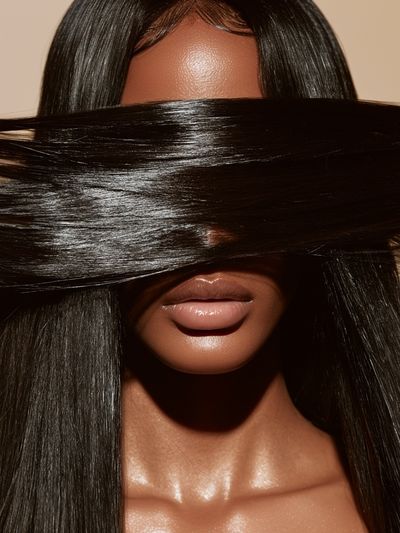 Editorial Beauty Portrait Poster.