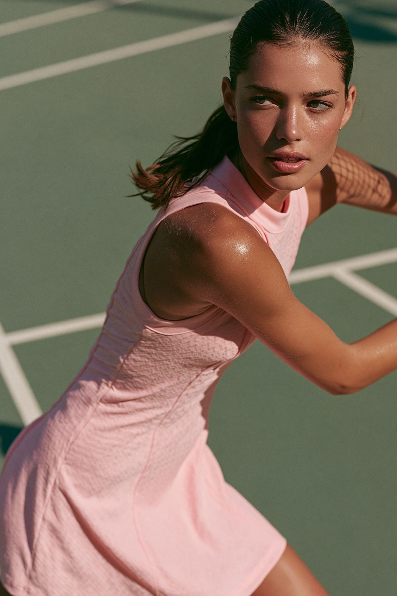 Tennis Player Portrait Photography Poster. poster — photography art