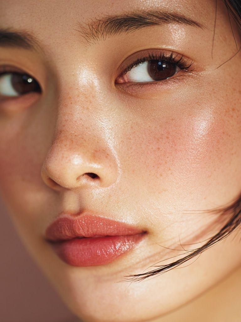 Soft Portrait Close-Up Poster. poster detail