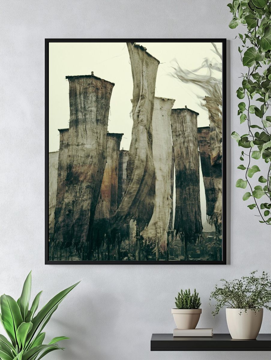 Traditional Men Portrait Photography Poster. — room view 4