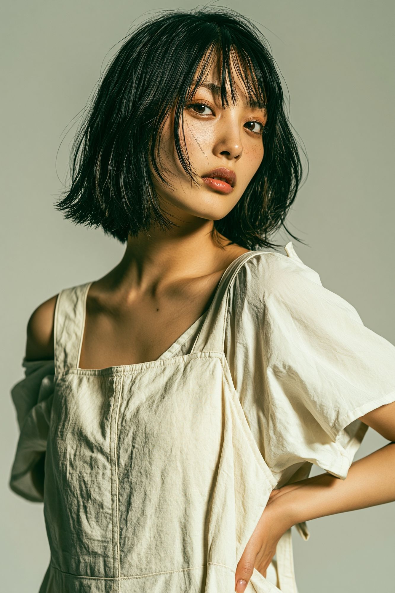 Minimalist Portrait Fashion Poster. poster — photography art