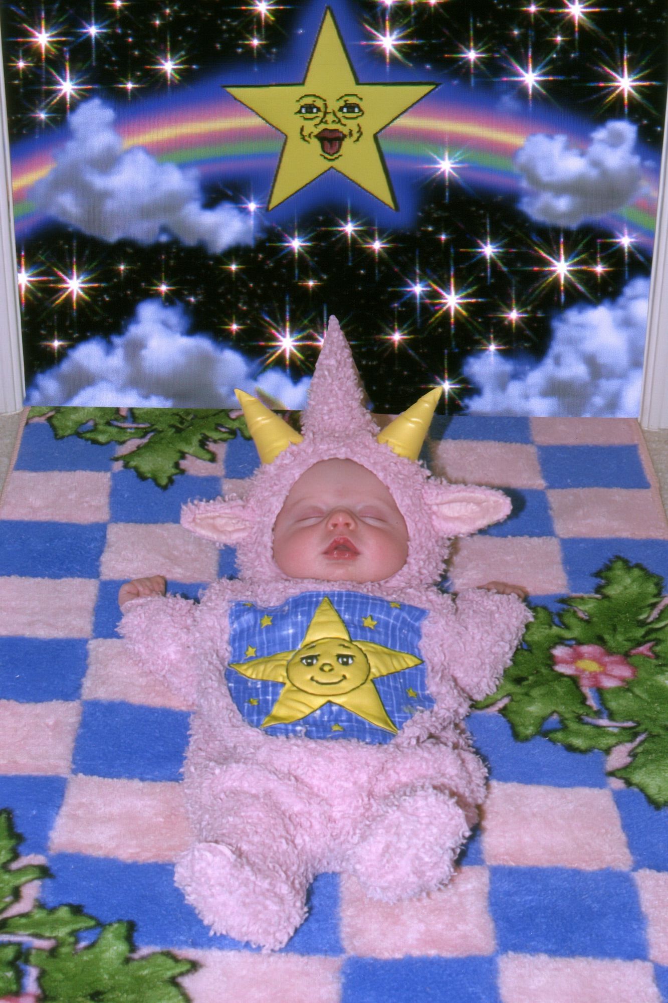 Dreamy Baby Star Costume Poster. poster detail