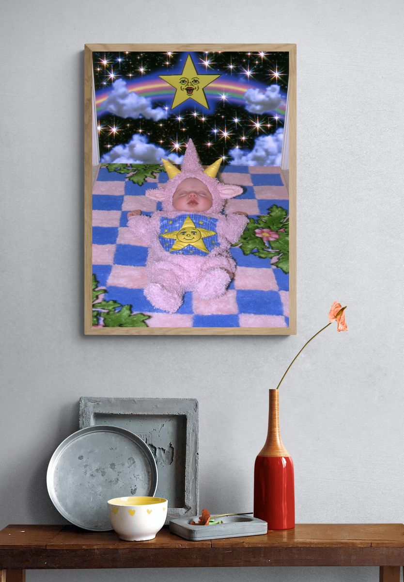Dreamy Baby Star Costume Poster. — room view 3