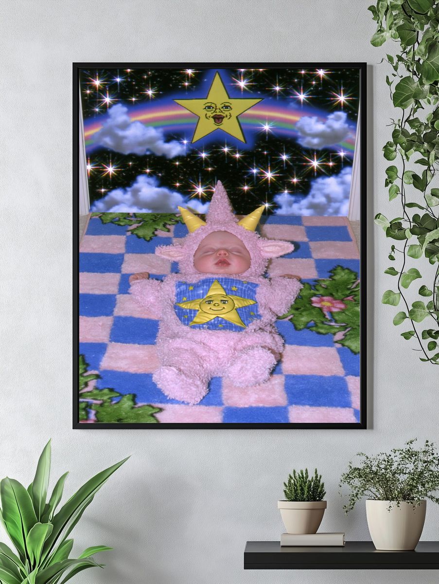 Dreamy Baby Star Costume Poster. — room view 4