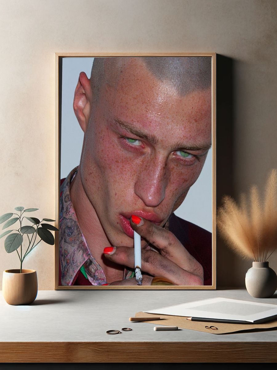 Intense Portrait Photography Poster. — room view 2