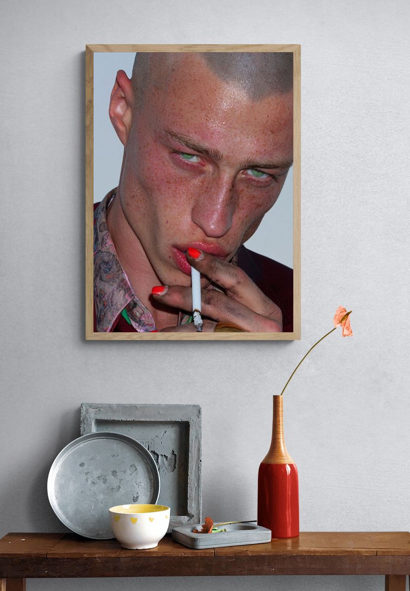 Intense Portrait Photography Poster. — room view 3