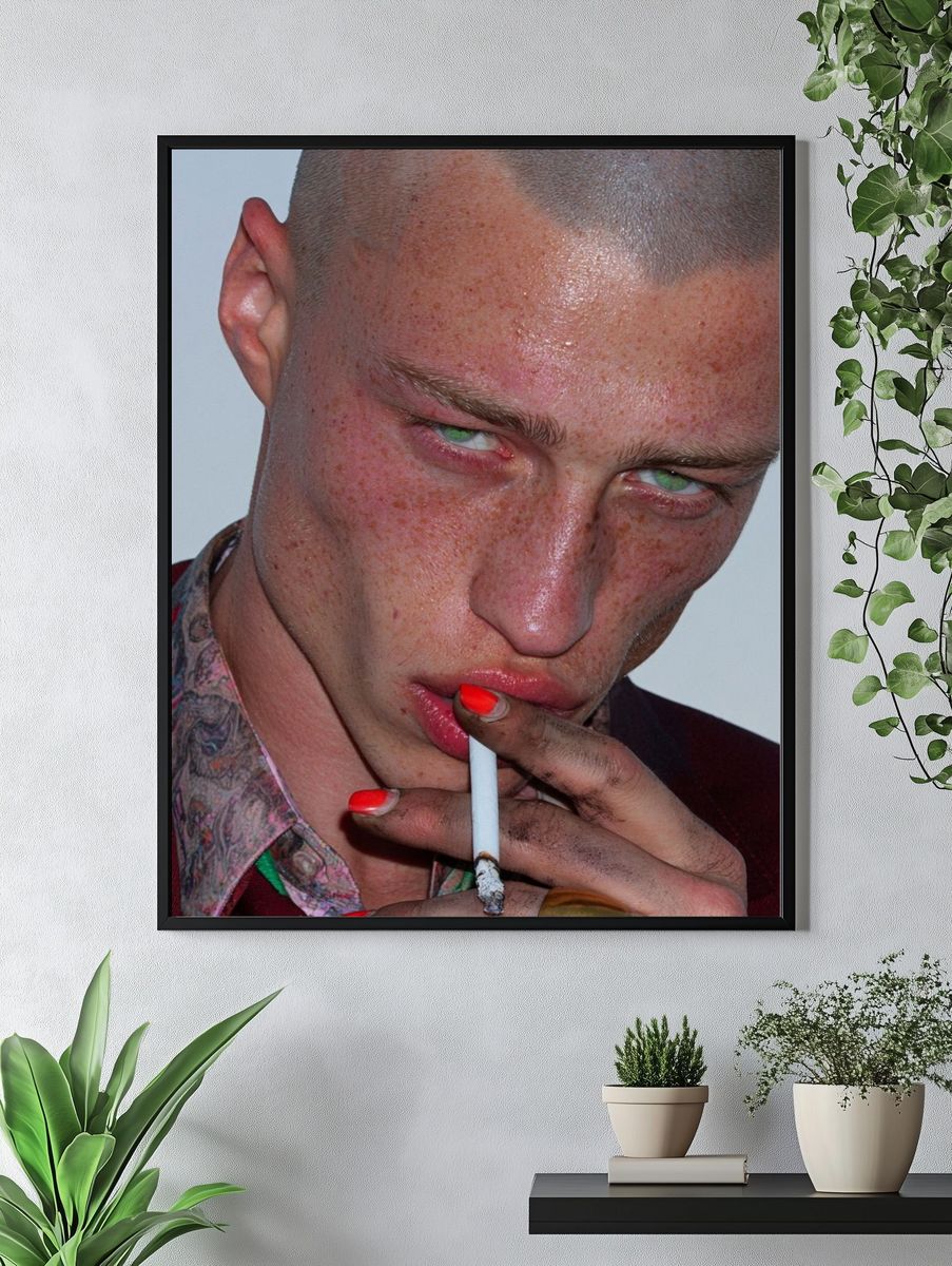 Intense Portrait Photography Poster. — room view 4