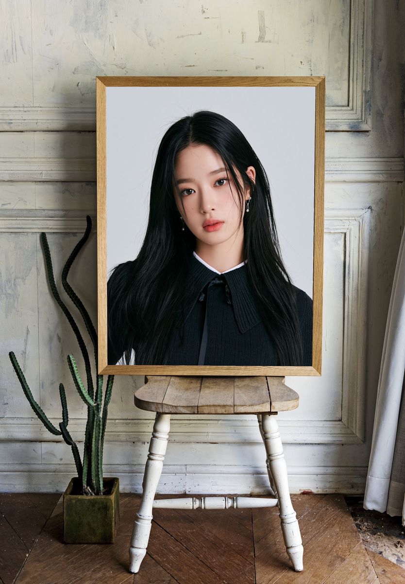 Minimalist Portrait Poster. room preview