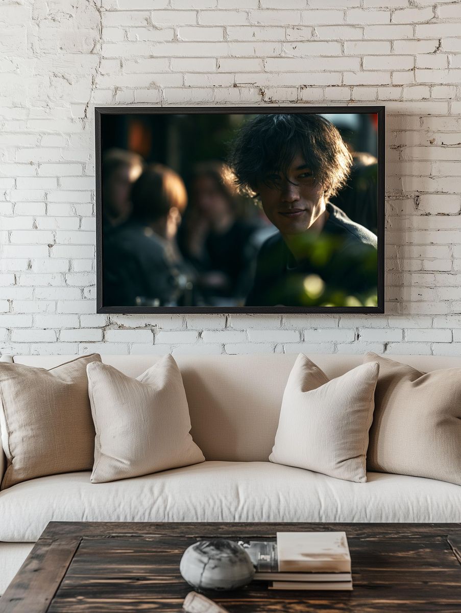 Moody Portrait Photography Poster. room preview