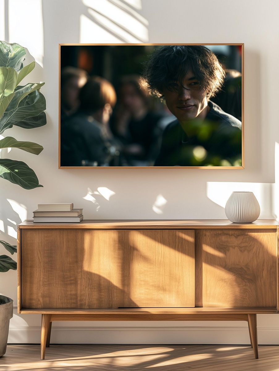 Moody Portrait Photography Poster. — room view 3