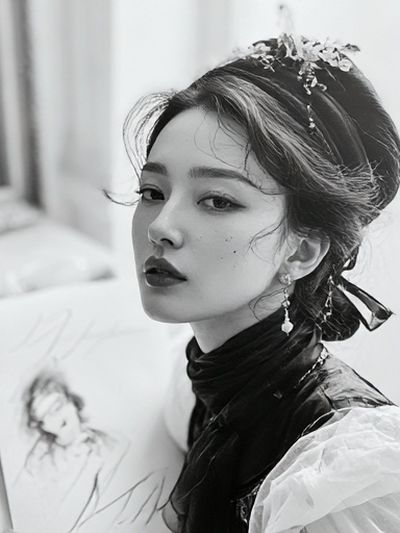 Elegant Portrait Photography Poster.