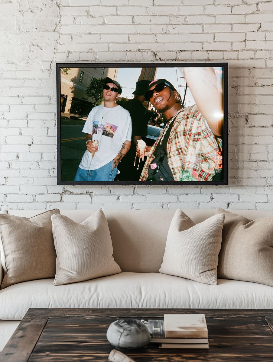 Street Style Ice Cream Poster. — room view 1