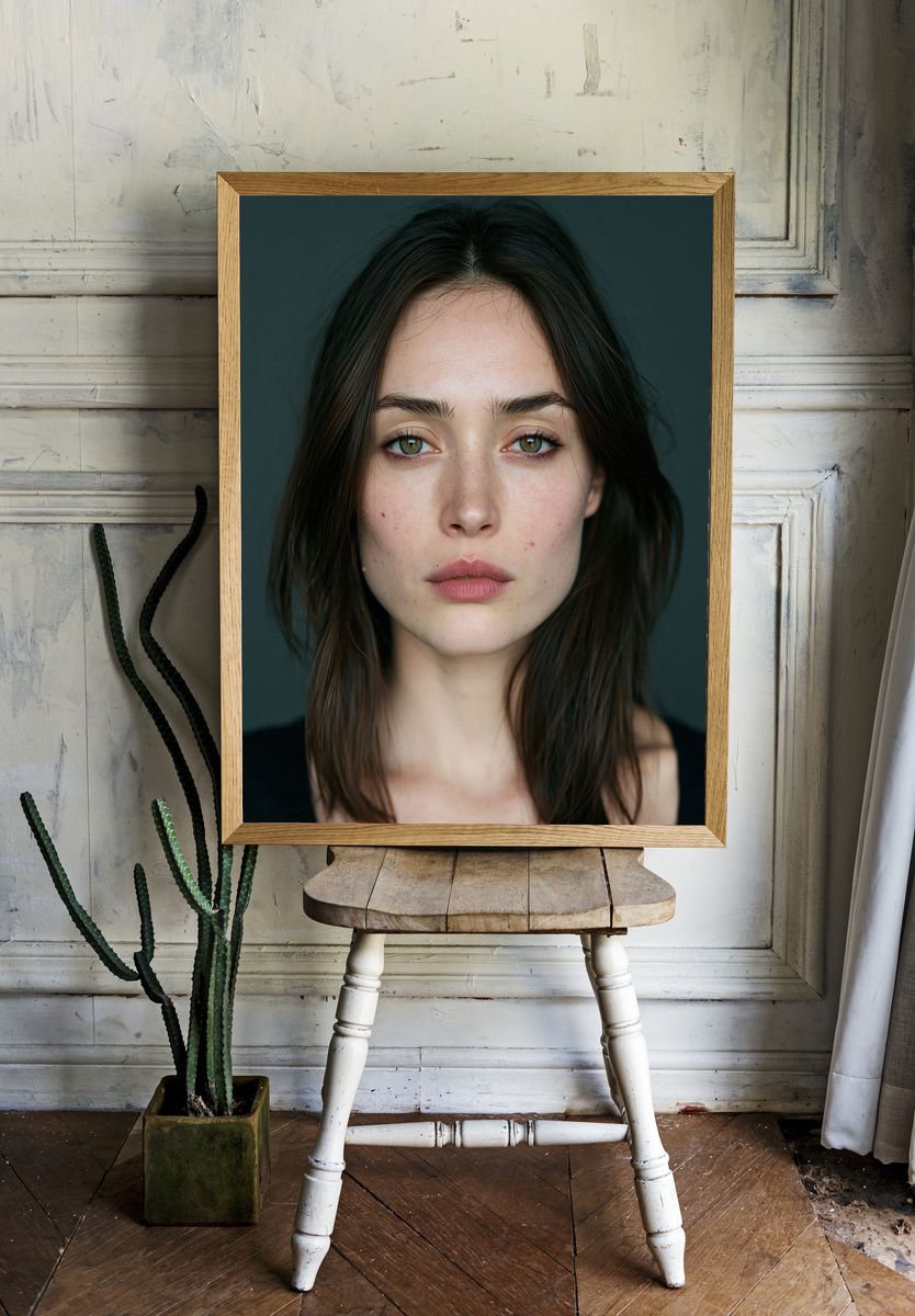Intimate Portrait Photography Poster. — room view 1