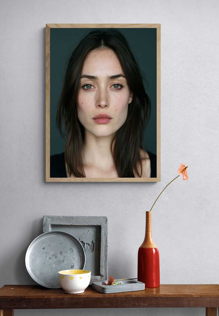 Intimate Portrait Photography Poster. — room view 3