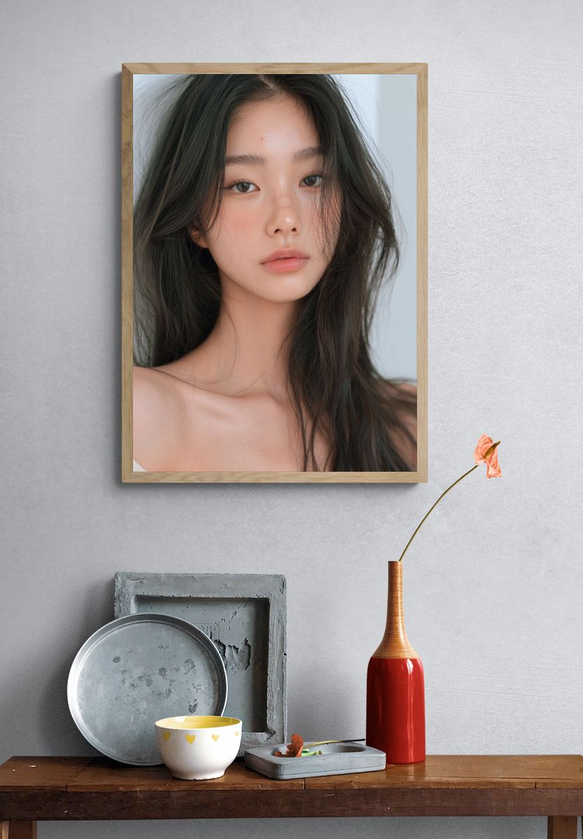 Soft Portrait Photography Poster. — room view 3