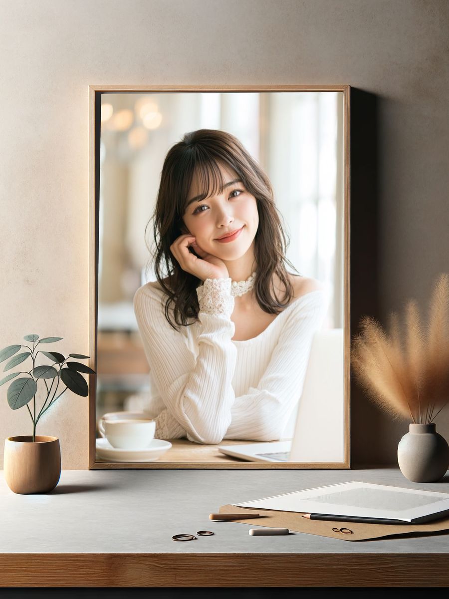 Soft Portrait Photography Poster. — room view 2