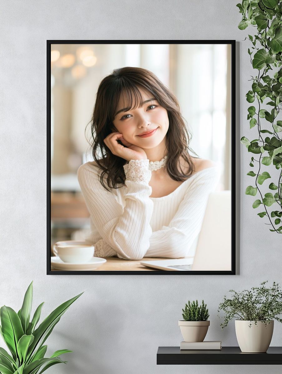 Soft Portrait Photography Poster. — room view 4