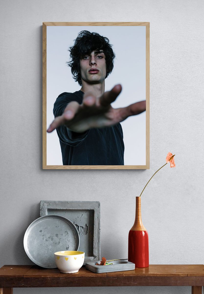 Moody Portrait Photography Poster. — room view 3