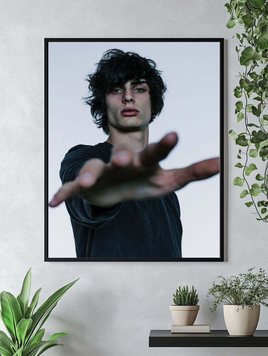 Moody Portrait Photography Poster. — room view 4