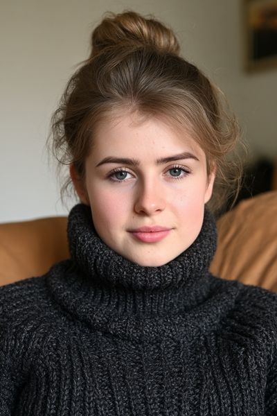 Cozy Portrait Photography Poster.