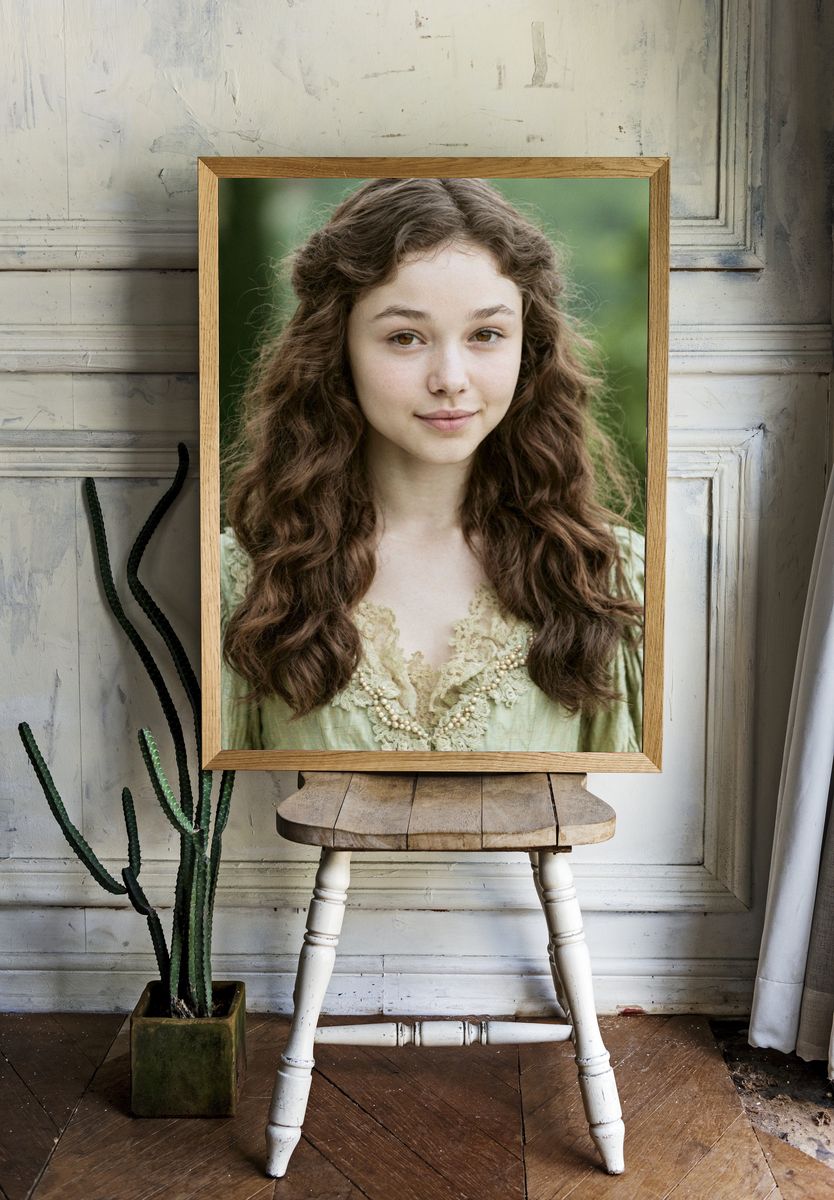 Soft Portrait Photography Poster. — room view 1