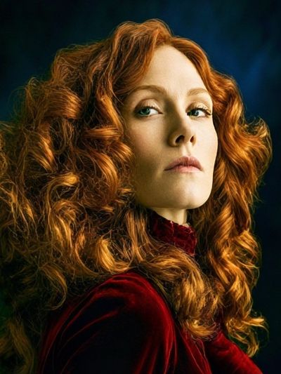 Red-Haired Portrait Photography Poster.