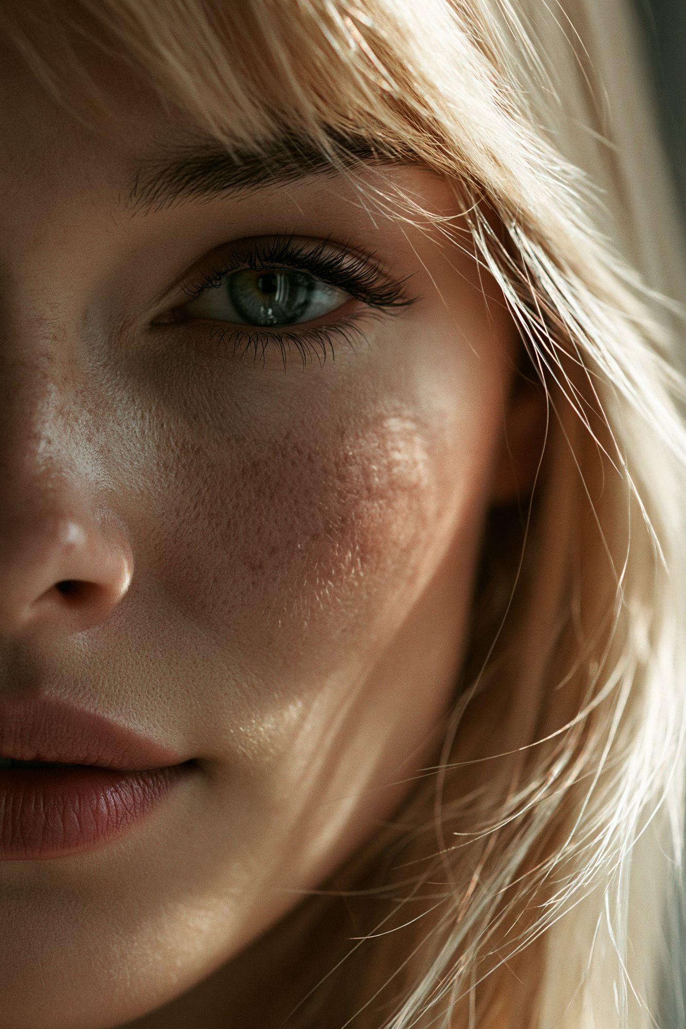 Soft Light Portrait Print. poster detail
