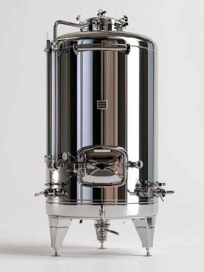 Stainless Steel Tank Photography Poster. poster print