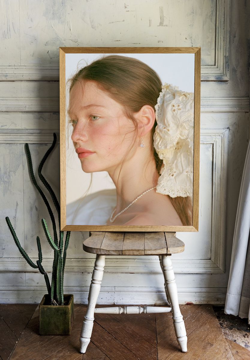 Soft Portrait Photography Poster. — room view 1