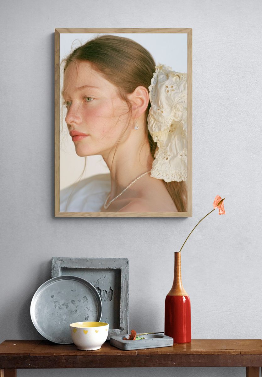 Soft Portrait Photography Poster. — room view 3