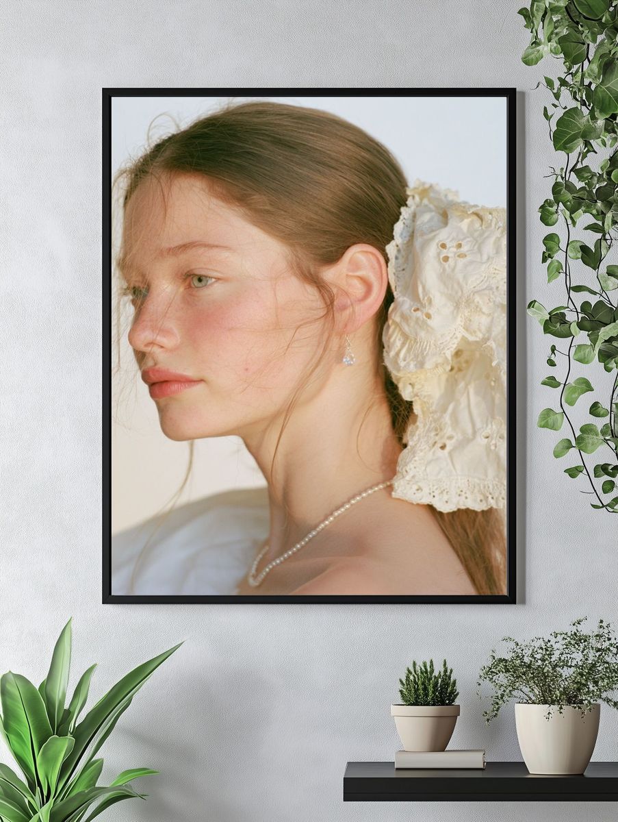 Soft Portrait Photography Poster. — room view 4