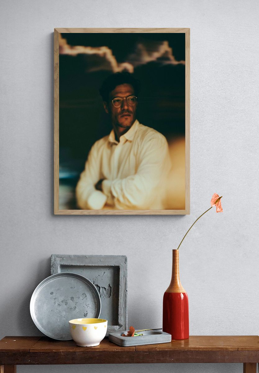 Moody Portrait Photography Poster. — room view 3