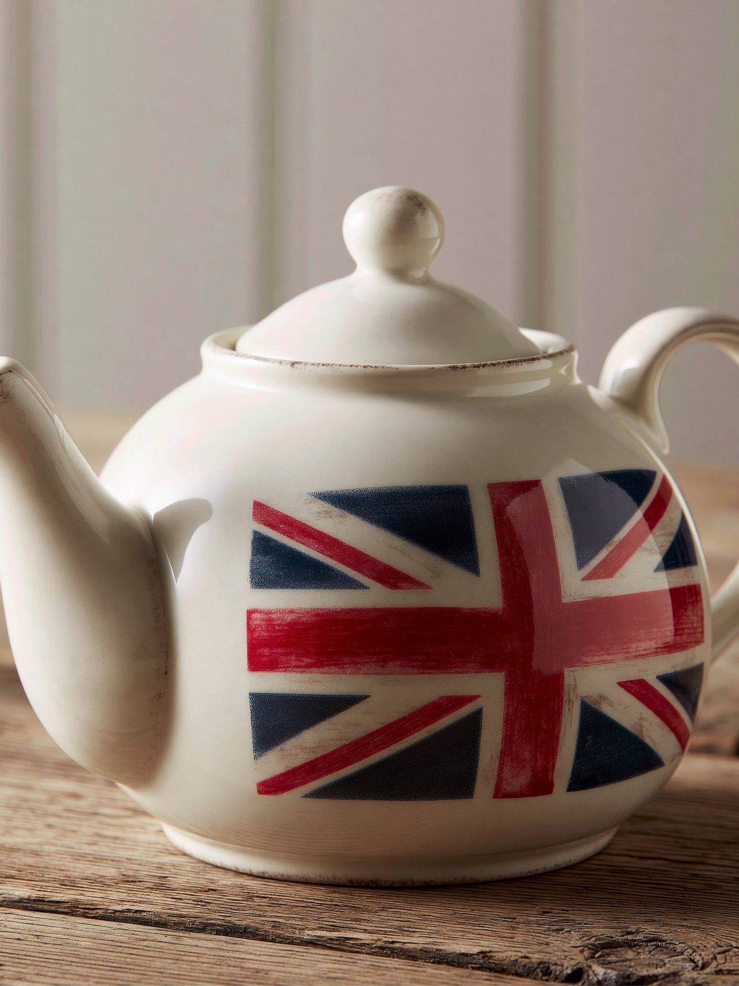 Union Jack Teapot Photography Poster. poster detail