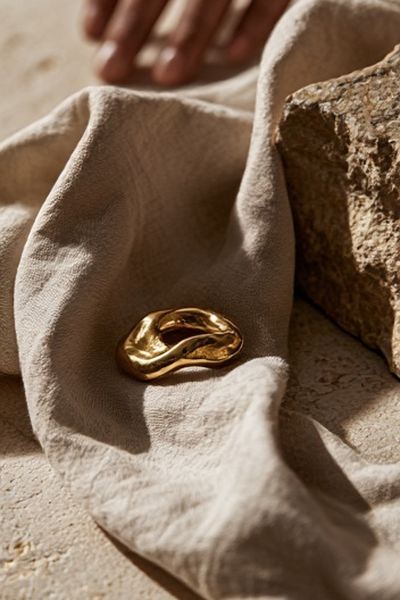 Golden Ring Still Life Photography Poster.