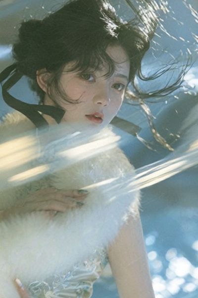Dreamy Portrait Photography Poster. poster
