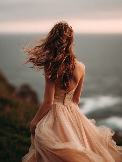 Coastal Breeze Portrait Print.
