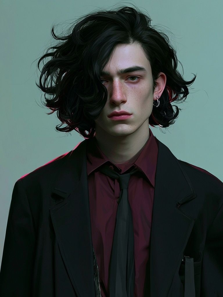 Moody Portrait Photography Poster. poster — photography art